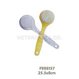 PBB8157,Colorful Short Handle Plastic Brush