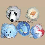 Animal Bath Sponge-Bath Puff, BS136-17-21