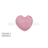 Pink Heart Shape Travel Pouch