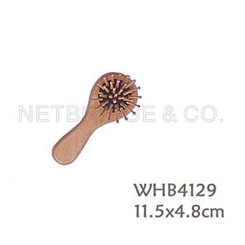 Wood Hair Brush, WHB4129