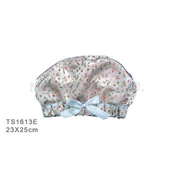 TS1613E,Petite Floral Shower Cap