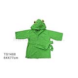 Frog Children's Bathrobe/ Hooded Towel, TS1488