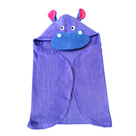 Baby Hippo Hooded Towel